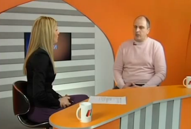 Veselinović  u emisiji „Popodne“ na  RTV „Kanal M“ Paraćin