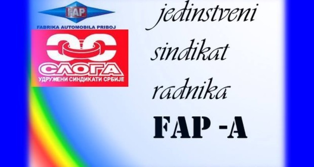Najava štrajka radnika FAP-a