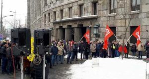 Poštanski radnici održali protest i najavili štrajk do ispunjenja zahteva