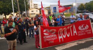 Održan protest radnika JP Pošta Srbije